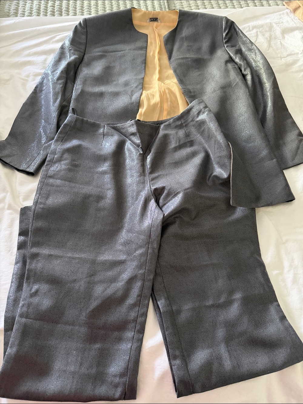 Gianni Versace Couture Women’s Gray Dress Pants - Classic Tailored Trousers